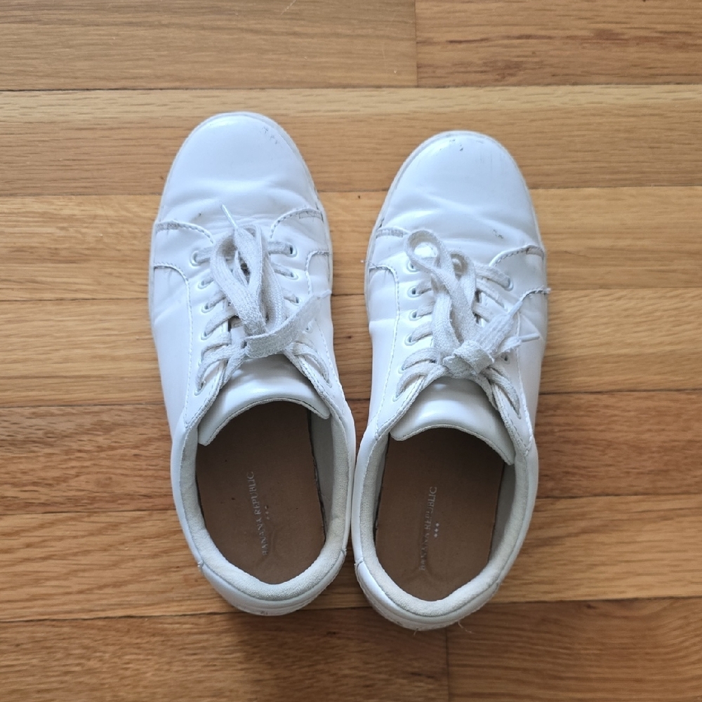 Banana Republic White Sneakers